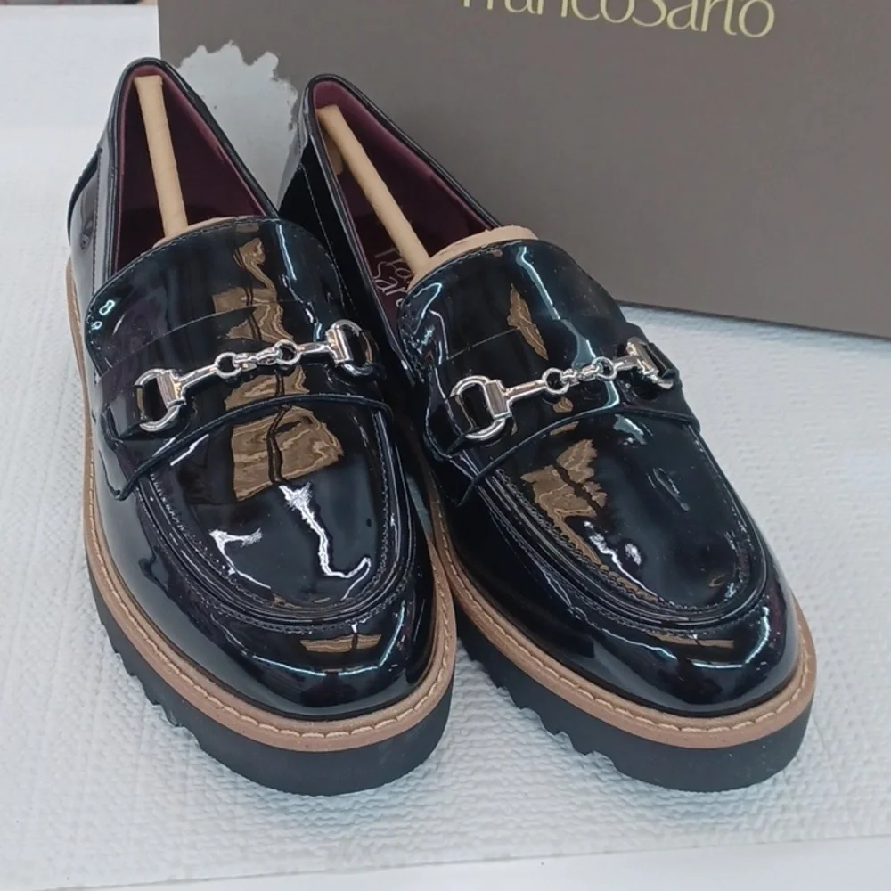 Franco Sarto Collette Patent Loafer NIB